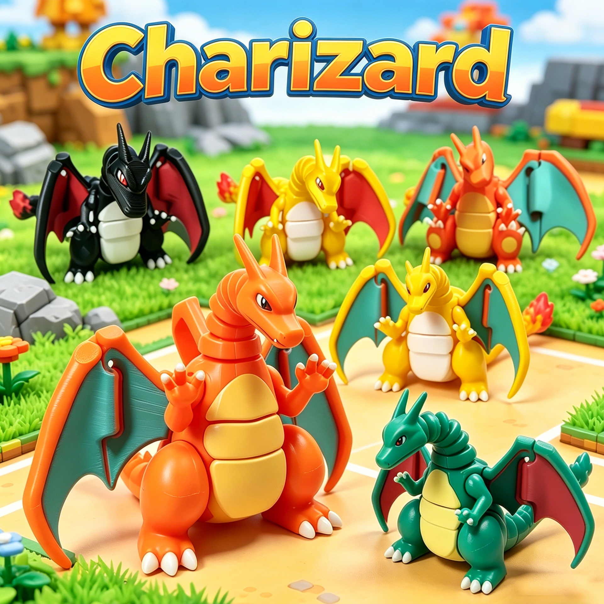 Pokemon 3D Printing Charizard  - 3D Printing Room recensie en prijs