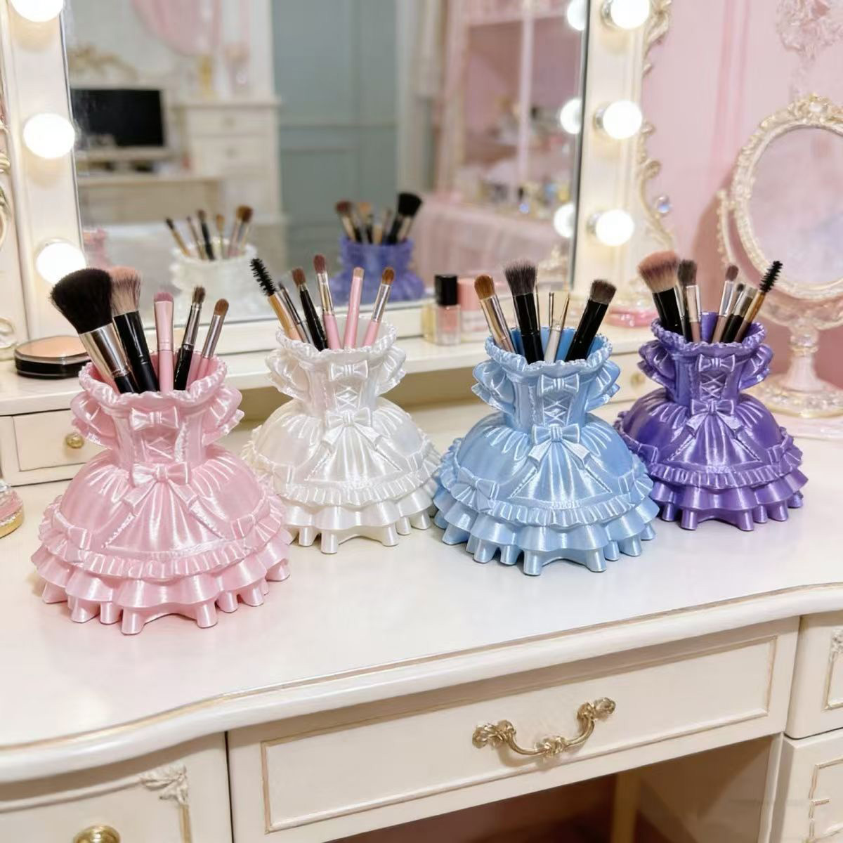 Princess Dress Makeup Brush Ho - 3D Printing Grip recensie en prijs