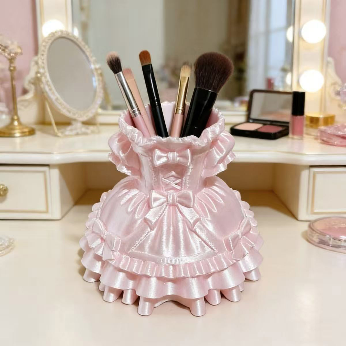 Princess Dress Makeup Brush Ho - 3D Printing Grip recensie en prijs