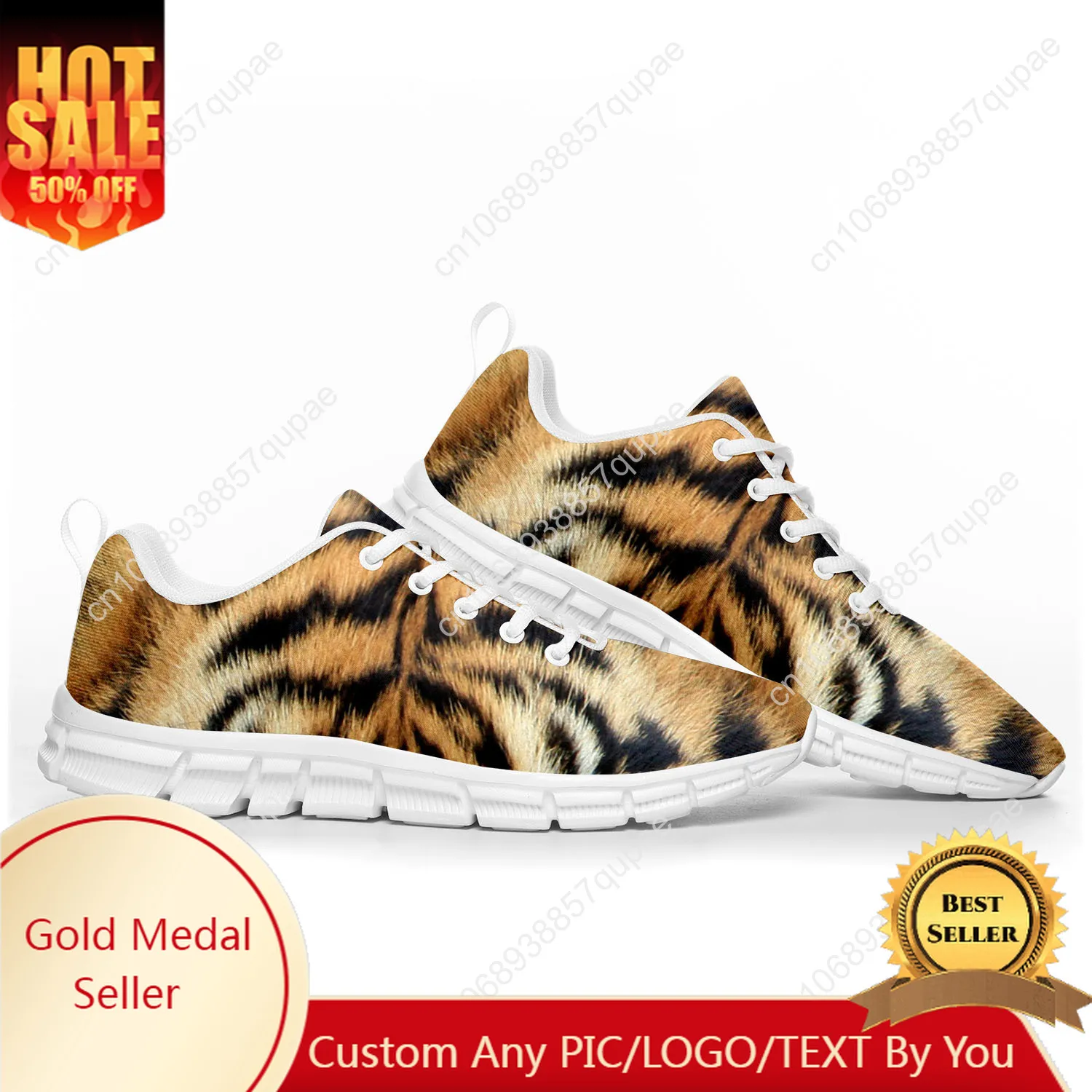 Tiger Stripe 3D Print Sports S - 3D Printing Custom recensie en prijs