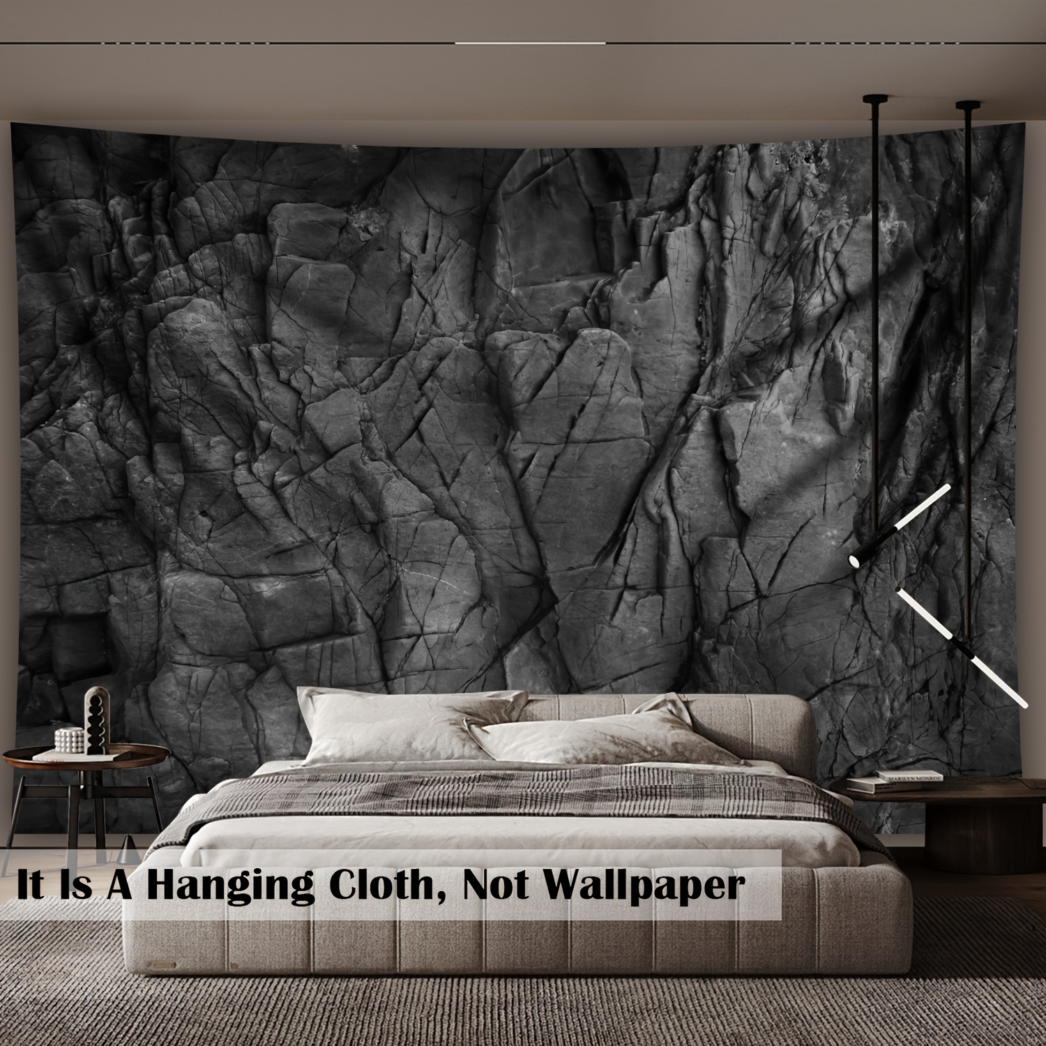 Stone Texture Tapestry Wall Ha - 3D Printing Industrial recensie en prijs