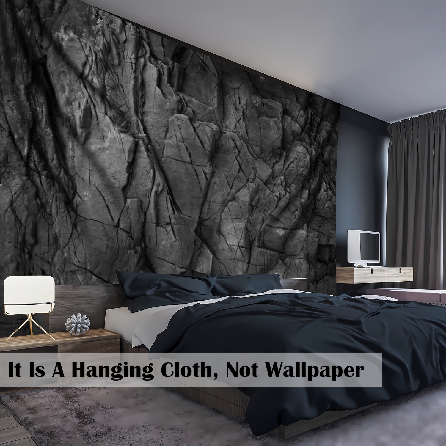 Stone Texture Tapestry Wall Ha - 3D Printing Industrial recensie en prijs