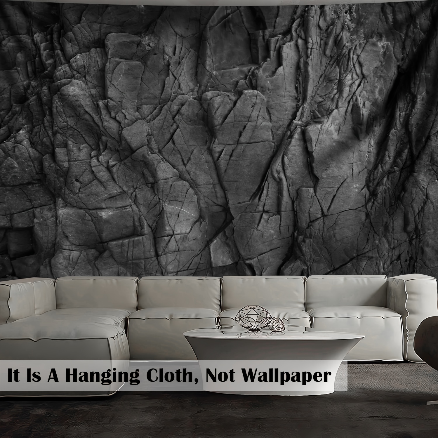 Stone Texture Tapestry Wall Ha - 3D Printing Industrial recensie en prijs