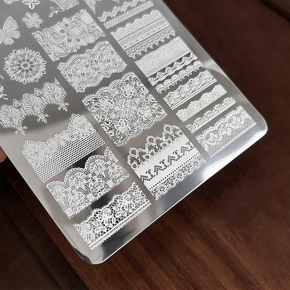 9*15cm 3D Lace Butterfly Nail  - 3D Printing Templates Free recensie en prijs