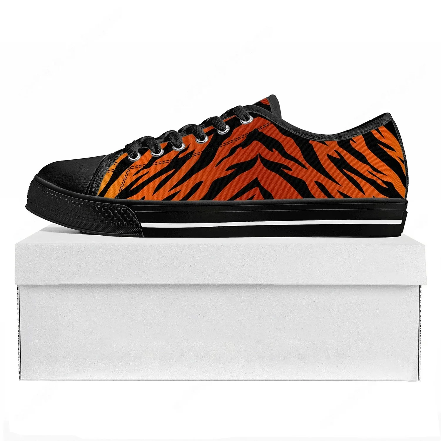 Tiger Stripe 3D Print Low Top  - 3D Printing Custom recensie en prijs