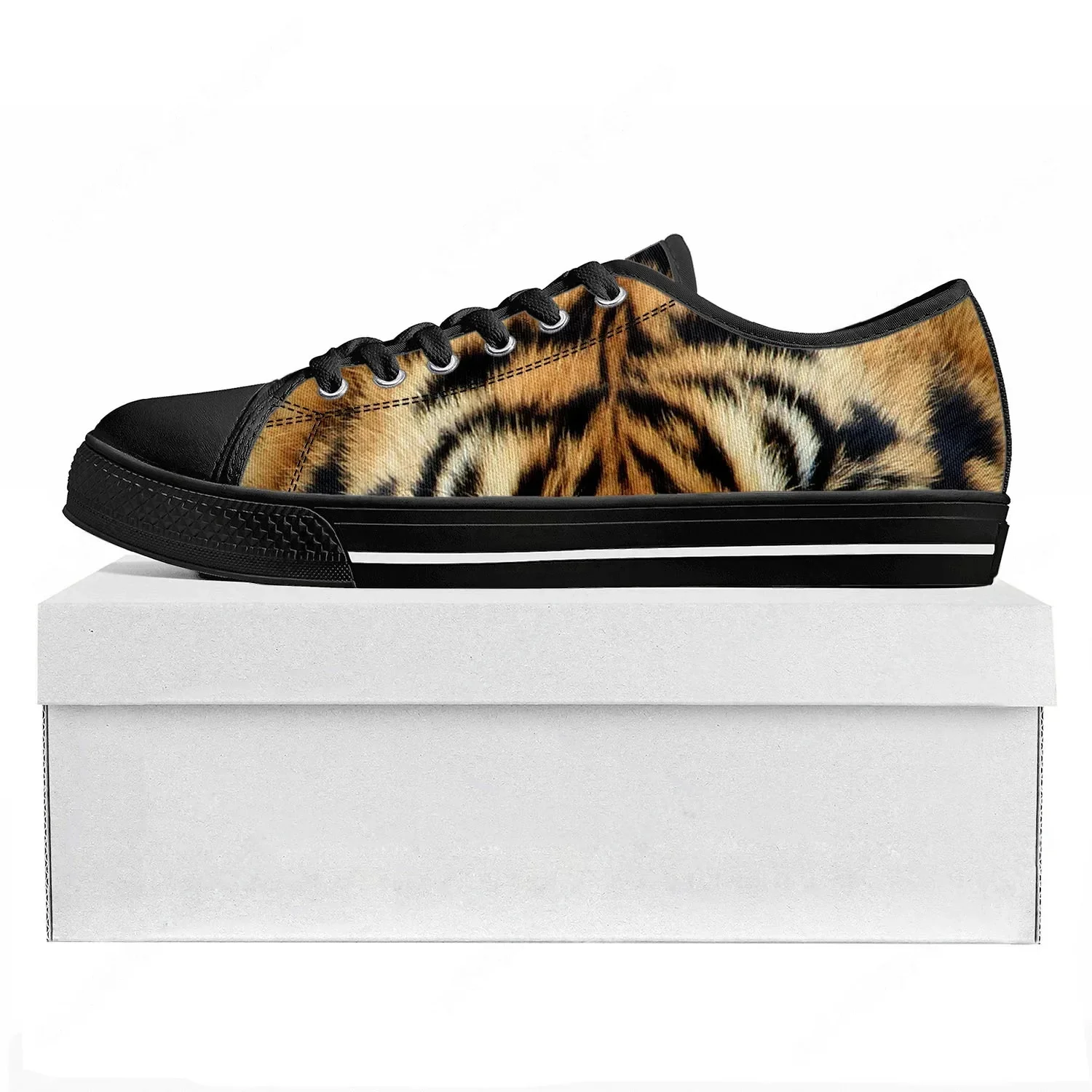 Tiger Stripe 3D Print Low Top  - 3D Printing Custom recensie en prijs