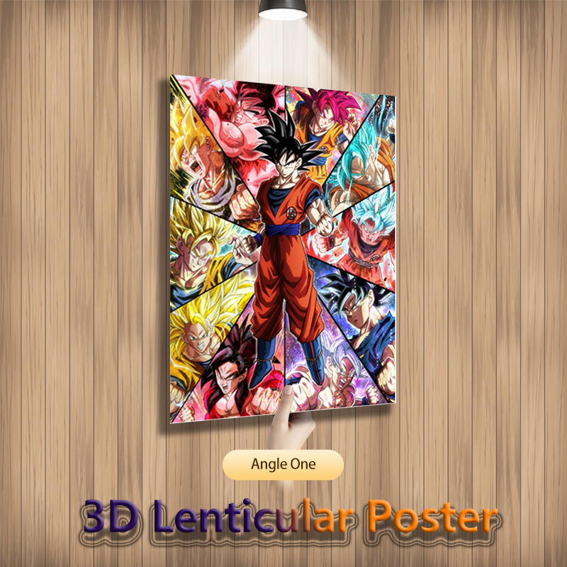 Anime 3D Lenticular Posters Fl - 3D Printing Room recensie en prijs