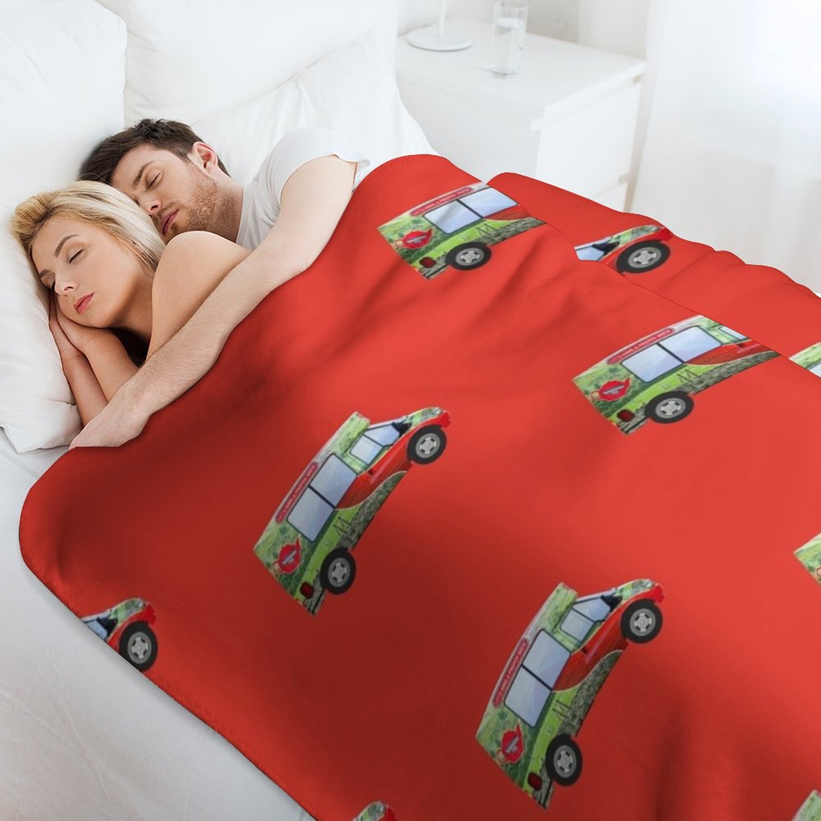 Yorkshire Tea Van Red Throw Bl - 3D Printing Yorkshire recensie en prijs