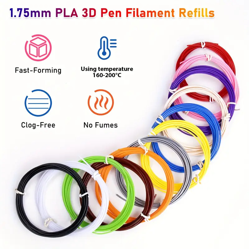 40 Color PLA Filament for 3D P - 3D Printing Pen For Kids recensie en prijs