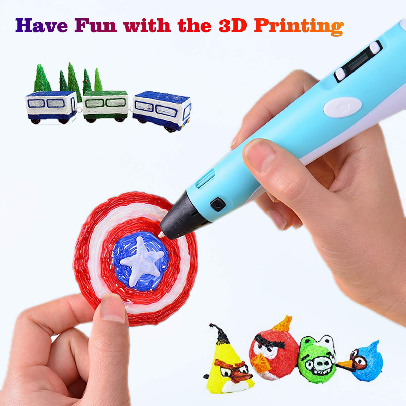 40 Color PLA Filament for 3D P - 3D Printing Pen For Kids recensie en prijs