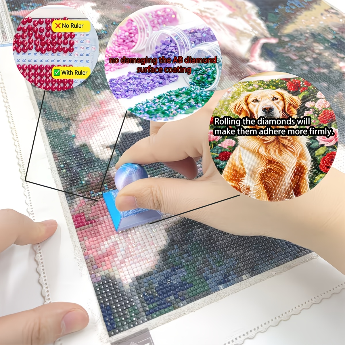 3D Printed Diamond Painting Ro - 3D Printing Jobs recensie en prijs