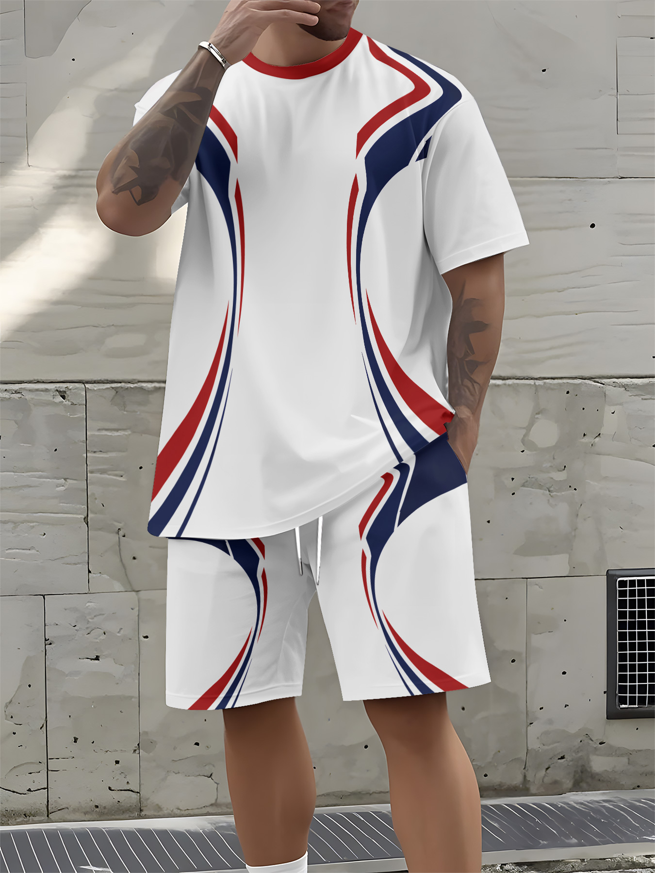 2026 Summer New Men's Short-Sl - 3D Printing Designing recensie en prijs