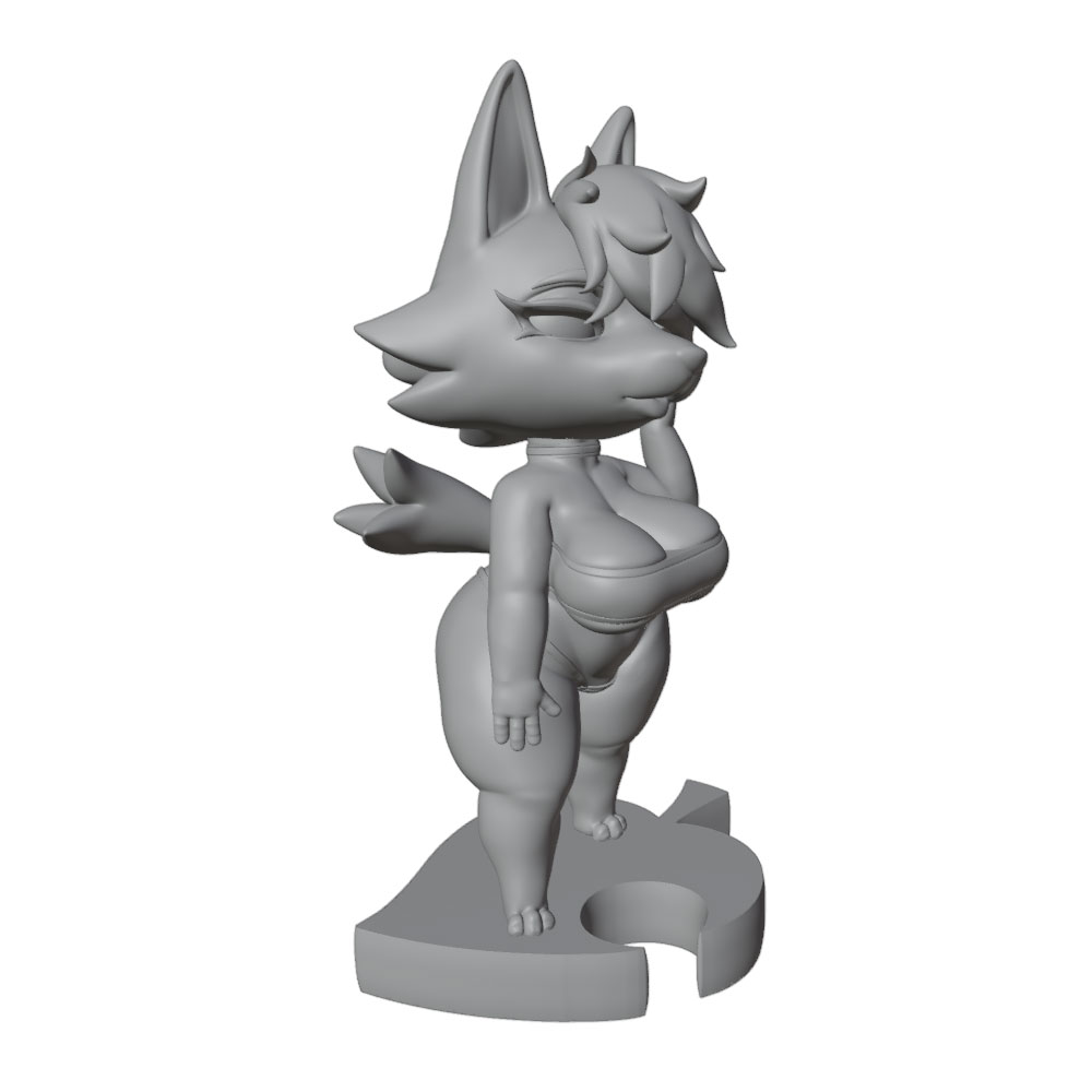 1/24foxy wolfy Anime Character - 3D Printing Jobs recensie en prijs