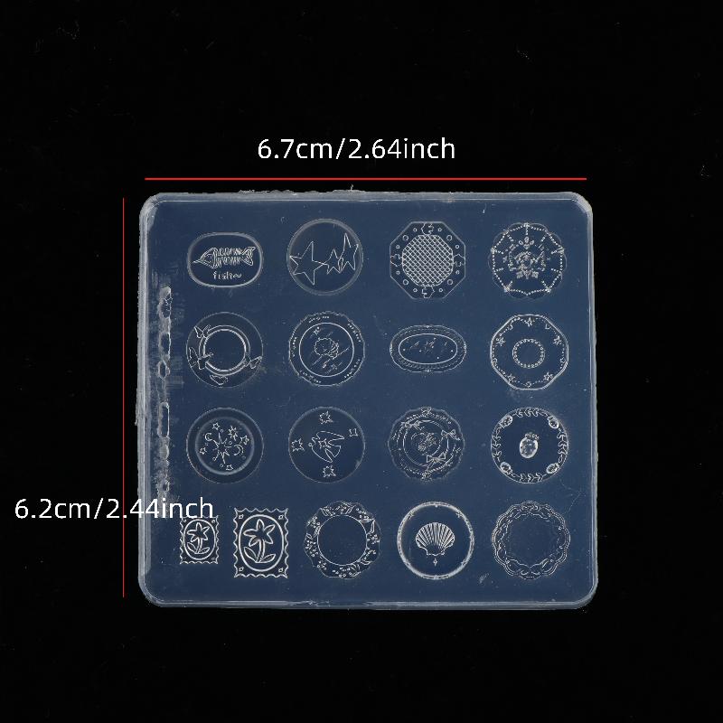 3D Embossed Nail Art Silicone  - 3D Printing Templates Free recensie en prijs