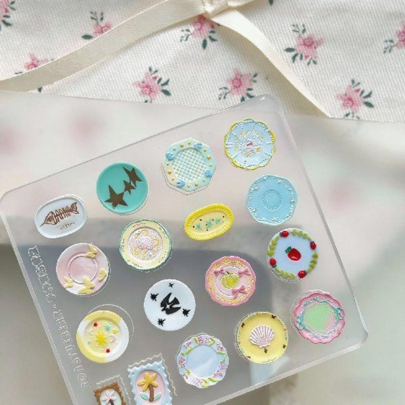 3D Embossed Nail Art Silicone  - 3D Printing Templates Free recensie en prijs