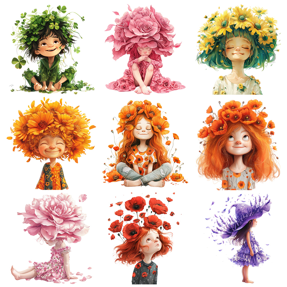15cm Creative Spirit Of Flower - 3D Printing Vinyl recensie en prijs