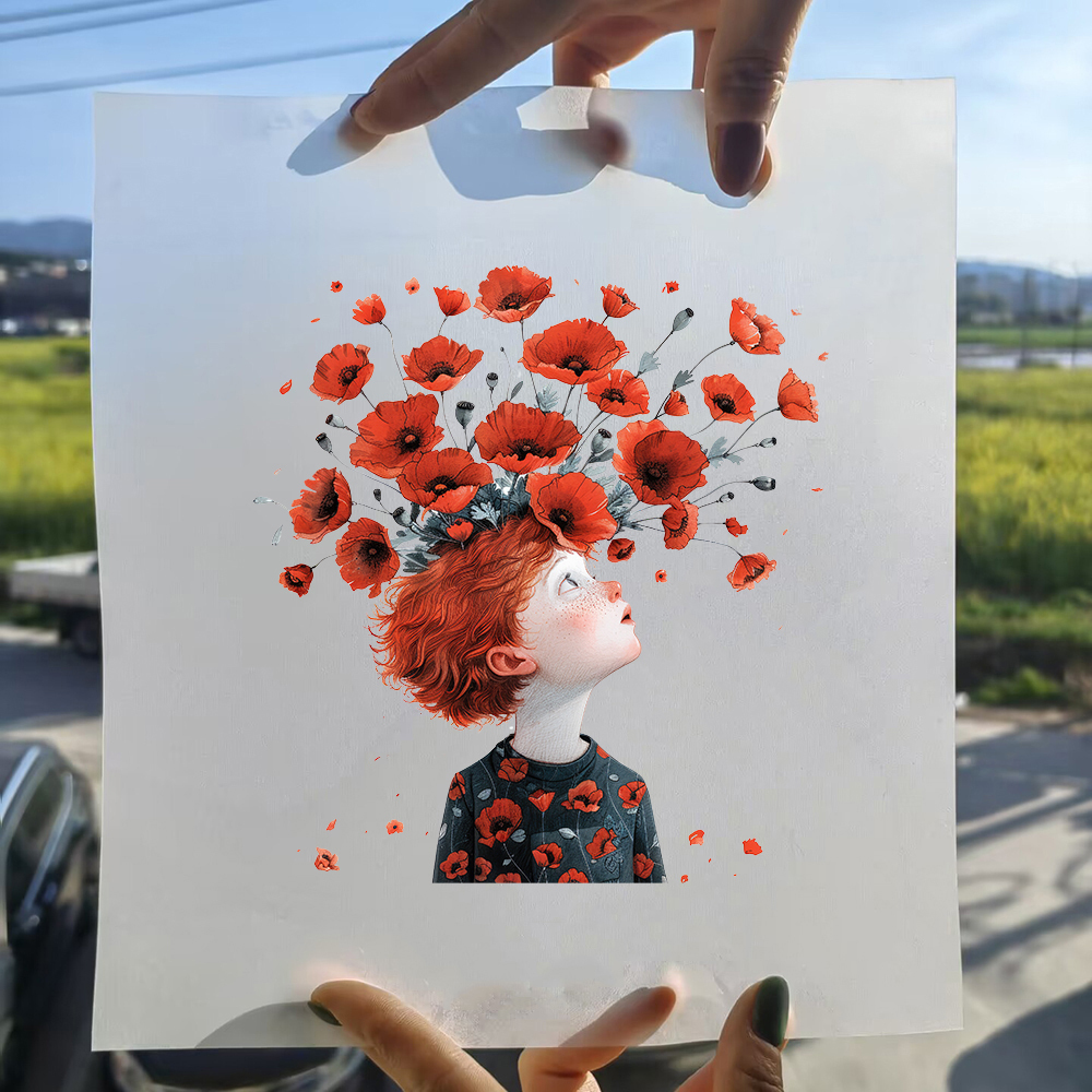 15cm Creative Spirit Of Flower - 3D Printing Vinyl recensie en prijs